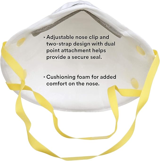 3M 8210 Particulate Respirator, N95,