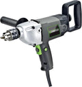 Genesis 1/2" 9.0 Amp Electric Drill Variable Speed Electric Mud Mixer Drill with Lock-On Button, Three-Position Auxiliary Handle, Two-Position Spade Handle, Chuck Key, and 2 Year Warranty GSHD1290