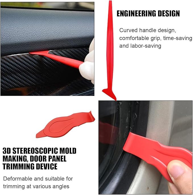 Mandark 35PCS Car Window Tint Tool Kit, Vehicle Window Tint Tool Including Various Squeegee & Knife for Vinyl, Auto Glass Protective Film Installation Wrapping Set, Universal for Vehicles