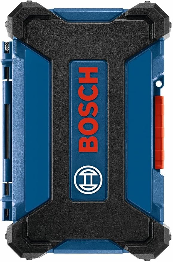 Bosch SDMS44 44-Piece Assorted Impact Tough Screwdriving Custom Case System Set for Screwdriving Applications