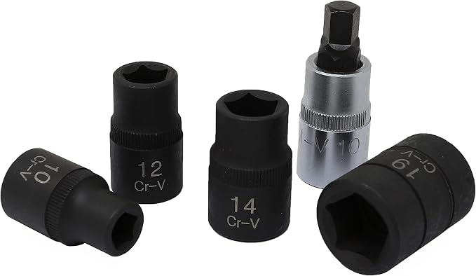 CTA Tools 2752 5 Pc. 5-Point Socket Set