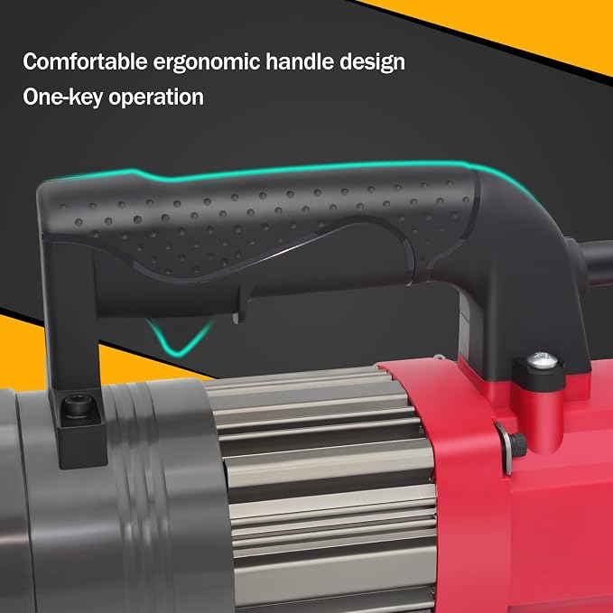 7/8 inch Electric Hydraulic Rebar Cutter 1400W, Portable Rebar Cutter 2-3s Cutting Speed Cuts 4-22mm #7 3/8" 5/8" up to 0.87" Rebar/Steel within 2-3s, RC-22