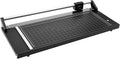 Manual Heavy Duty 24 Inch Rolling Cutter, Precision Rotary Paper Trimmer, A4 Paper Craft Cutter for Cut Gift Card, Coupon, Label, Photo, Thin Plastic Soft Board, PVC, Card Stock (24in)