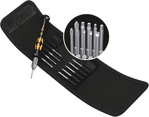 WERA Kraftform Kompakt ESD/11 SB Micro-Tool Set 11 Pieces