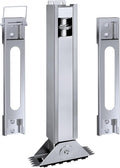 Ladder Leveler for Extension Ladder, Adjustable Extension Ladder Stabilizer Leg Ground Leveler, with Anti-Slip Pattern Steel Pole,Ladder Levelers for Extension Ladders(1 Piece)