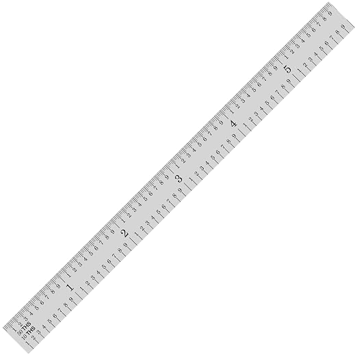 PEC Tools 6" Flexible Mechinist Rule, High-Quality Stainless Steel, 3R Graduation (1/32", 1/64", 1/10", 1/50"), PEC Pocket Metal Ruler Trusted by Professionals Since 1960, Made in USA