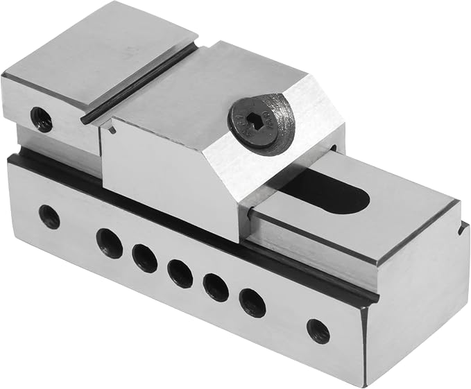 HFS(R) 1" Precision Grinding Screwless Mini Insert Vise Toolmaker Steel with .0002" Accuracy