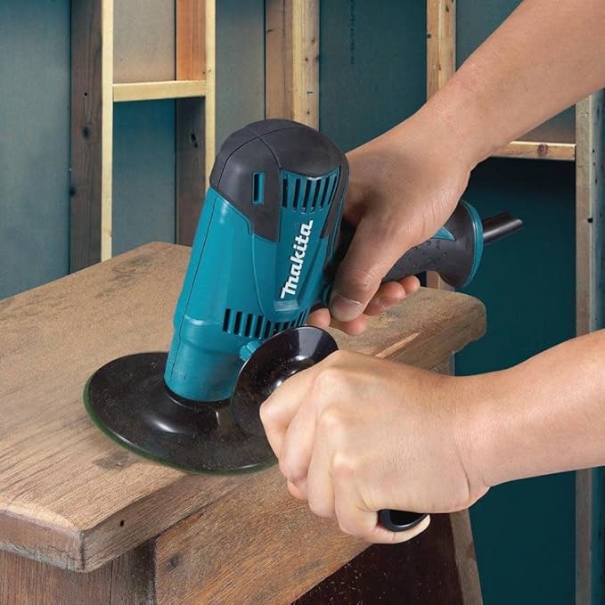 Makita GV5010-R 4.2 Amp 5 in. Disc Sander for wood/metal polishing by Tools Centre (Renewed)