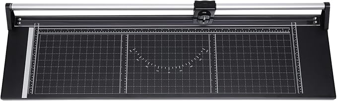Precision Manual Rotary Paper Trimmer 36 inch Sharp Photo Paper Rolling Cutter Heavy Duty