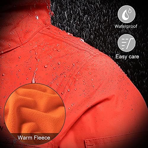 CAMEL CROWN Womens Waterproof Ski Jacket 3-in-1 Windbreaker Winter Coat Fleece Inner for Rain Snow Outdoor Hiking