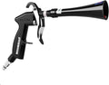 GOCCIDA Tornado Dry Cleaning Gun with Brass Adjustable Air Flow Nozzle,Air Blower Gun Quickly Blasts Dirt and Dust from Surface Works with Air Compressor Black