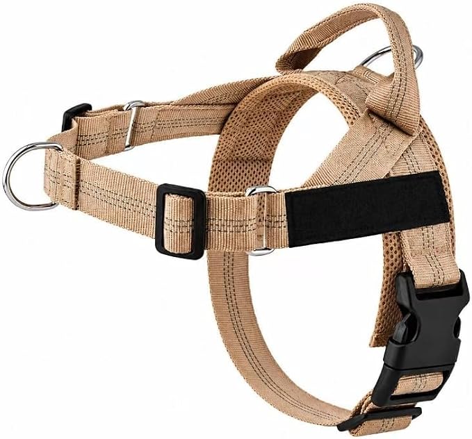 Pawly Lab Co No-Pull Harness,No Pull Dog Harness with Soft Padded Handle | Reflective Adjustable Breathable Mesh Pet Vest,Easy On-Off Soft Padded Harness,Easy for Training Walking for dogs of all size