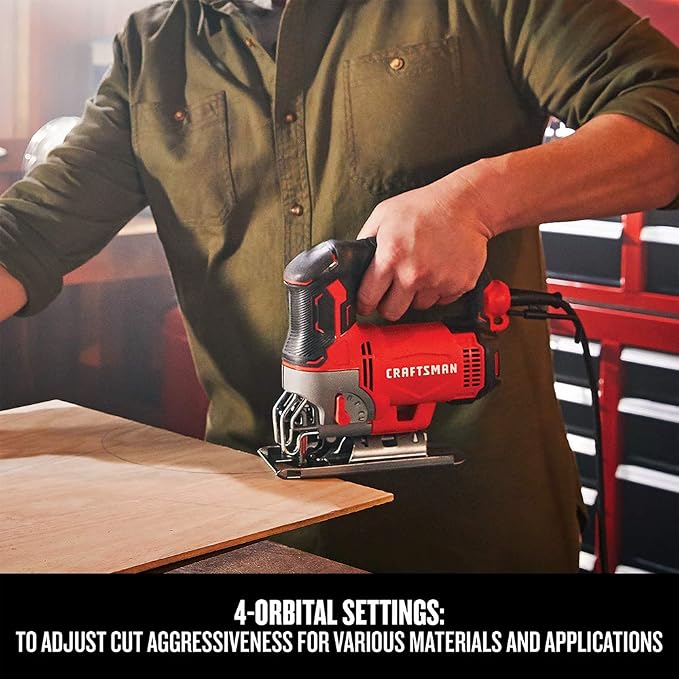 CRAFTSMAN Jig Saw, 6.0-Amp, Corded (CMES612)