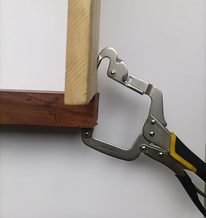 Xiao & Dao Pro Woodwork Right Angle Clamp 13 Inch Corner Clamp Tools Two Pins to Use 2-pack