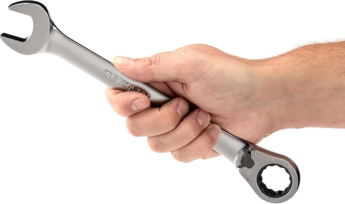 TEKTON 23 mm Reversible Ratcheting Combination Wrench | WRC23423 | 12-Point
