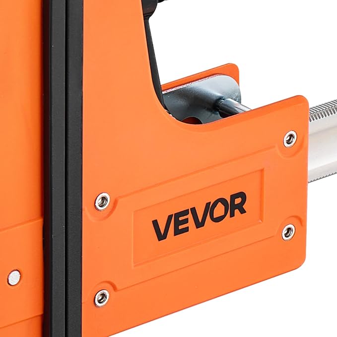 VEVOR Bar Clamps for Woodworking, 2-Pack 30 inch Parallel Clamp Set, F-Clamp with 1500 lbs Load Limit, Even Pressure, High-strength Plastic and Carbon Steel, for Woodworking Metal Working, Orange
