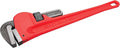 Performance Tool W1133-24B 24 in. Adjustable Pipe Wrench | Precision milled drop-forged steel jaws. Protective red enamel finish. Heavy duty plumbing wrench