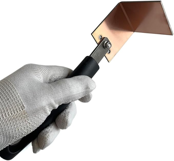 90 Degree Angle Copper Spoon Welder Backer Tools Welders Helper MIG Spot Welding Equipment Paddle Backer