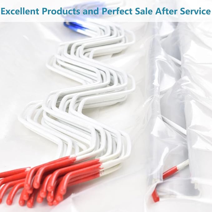 Wiggle Wire & Lock Channel for Greenhouse - PVC Coated Spring Wire & Aluminum U-Channel Bundle, Farmer Greenhouse Poly Film or Shade Cloth Attachment (20, White)
