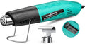 Heat Gun, 380W Fast Heat Mini Hot Air Gun with 2-Temp Settings 480°F-850°F(249°C-455°C) Overheat Protection Reflector Nozzle, 4.9Ft Long Cable for Shrink Wrap,Vinyl, Crafts, Epoxy Resin
