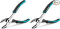 DURATECH 8 Inch Slip Joint Pliers, Pliers Tool with Comfortable TPR Handle, High Carbon Steel, Strong Sharp Teeth, Pliers for Tightening, Loosening and Gripping Nuts and Bolts (Pack of 2)