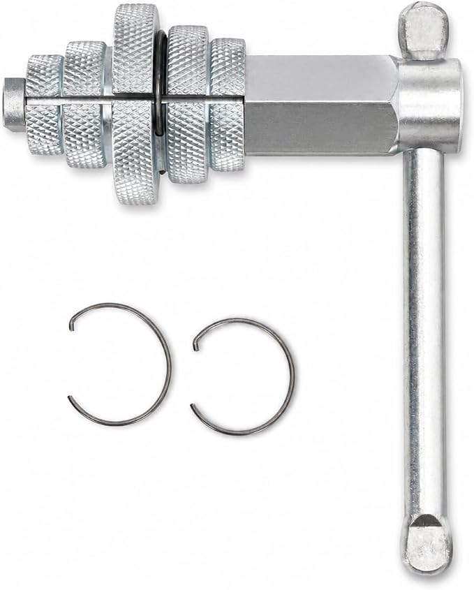 31405 Internal Wrench,Tub Drain Removal Tool | Compatible with 4-1/2" Internal Pipe Wrench for Model 342.Ideal for Securing or Removing Basins, Sink Strainers, Bathtubs,