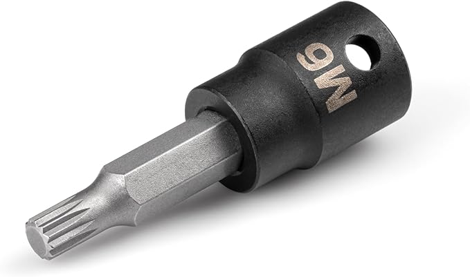 TEKTON 3/8 Inch Drive x M6 Triple Square Impact Bit Socket | SIB18206