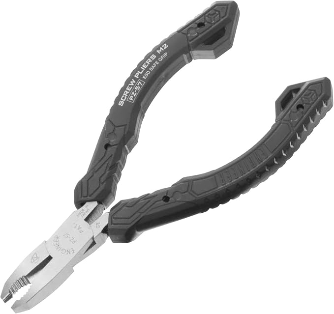 Engineer PZ-58 Screw Extraction Combination Pliers + PZ-57 M2 Screw Removal Pliers