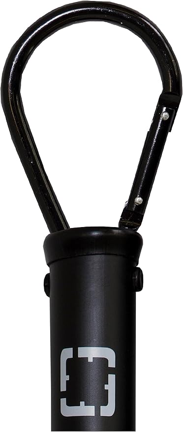Tectran Standard Duty Single Spring Tender Kit | Black | (16" Length w/Standard 3-Hole Clamp)