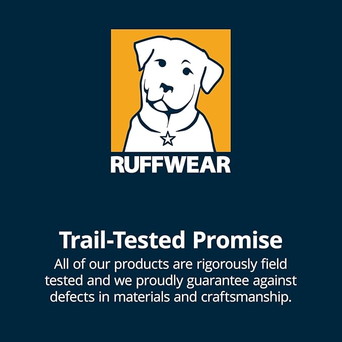 Ruffwear, Flagline Dog Harness, Lightweight and Reflective, No Pull Dog Lift Harness for Hiking, Running and Everyday Use, Basalt Gray, Large/X-Large