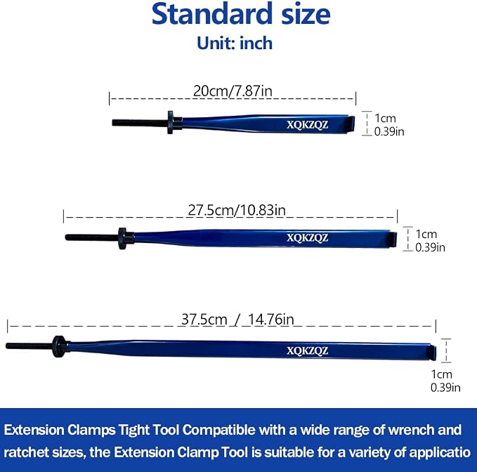 2025 Upgrade Extension Clamps Tight Tool, Upgrade Versatile Vise-Grip, Hose Clamps&Hold Nuts, Bolts, Clamping tool for small spaces, three different lengths, flexible application in any space