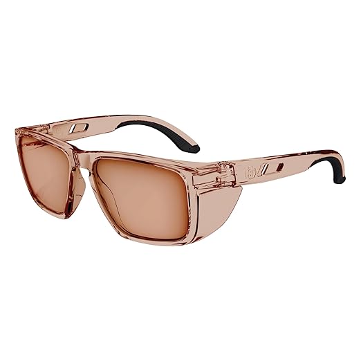 Ergodyne Skullerz SIXTEN Safety Glasses with Side Shields, Anti Fog + Anti Scratch, ANSI z87.1 with Protective Microfiber Bag