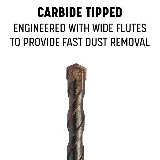 Drill America 5/32" X 6-1/4" PRO Series SDS-Plus Hammer Bit Drill Bit