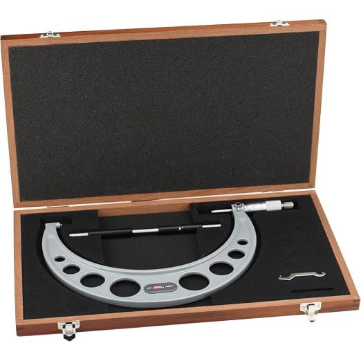 SPI 17-648-7 Calibrated Mechanical Outside Micrometer: 8" to 9 inch Range