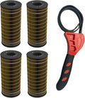 Caterpillar 1R-0741 Hydraulic Oil Filter w/IHD Strap Wrench Bundle (4)