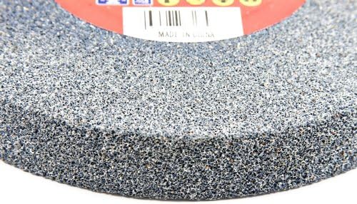 Forney 72398 Bench Grinding Wheel, Vitrified with 1-Inch Arbor, 36-Grit, 8-Inch-by-1-Inch