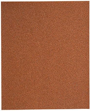 Mercer Industries 206080D - 9 x 11 Garnet Paper Sheets, Grit 80D (50 pack)