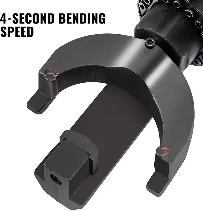 VEVOR Electric Hydraulic Rebar Bender, 1.2KW 0.9inch 22mm Hand Held Rebar Bender 110V Portable Electric Rebar Bender, within 5s