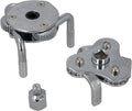 AB Tools 2 + 3 Legged Leg Adjustable Oil Filter Wrench Remover Installer 3/8" 1/2" Drive