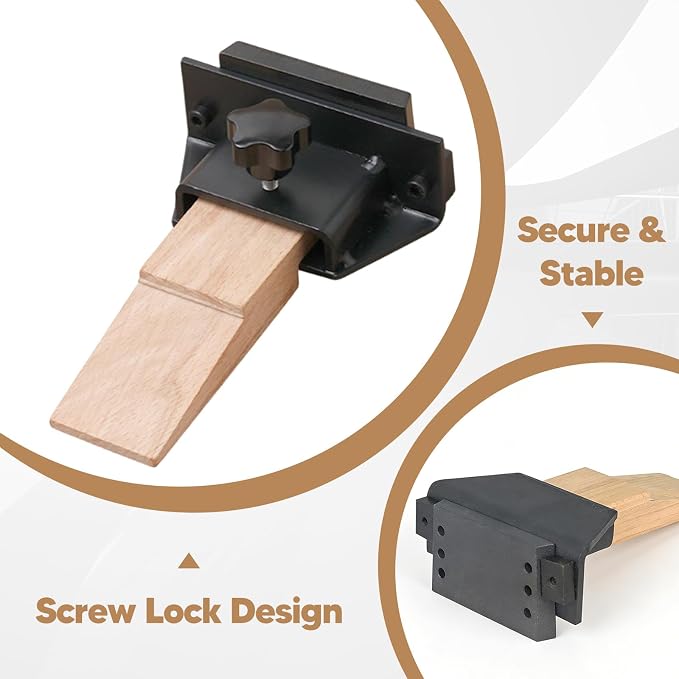 Vaveren Wooden Bench Pin Workbench Tool Portable Accessories Jewelry Bench Jewelry Making Tool for Cutting Filing DIY Finishing Drill