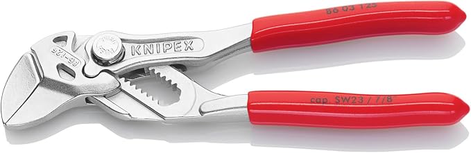 KNIPEX Pliers Wrench (86 03 125) and Water Pump Pliers (8701125) Tool Set