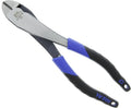 IDEAL Electrical 35-3029 Diagonal-Cutting Plier - 8 in., Angled Head Plier with Knife-to-Knife Blades, Smart Grip Handles, Integral Spring