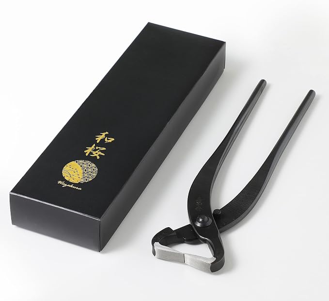 Wazakura Japan Hand Forged Bonsai Trunk Splitter 8.25" (210mm) - Japanese Carbon Steel Bonsai Tool for Controlled Trunk & Branch Splitting - Handmade in Sanjo, Niigata