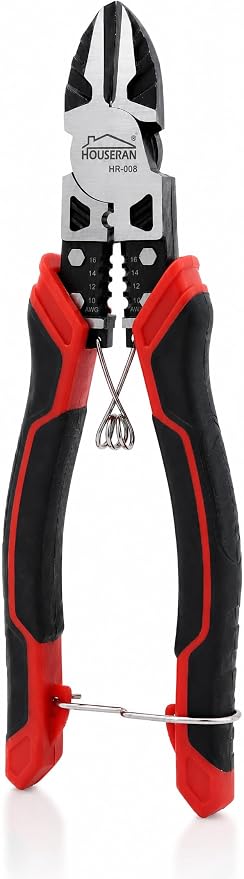 Side Cutters, 7-1/2 Inch, Wire Cutters Heavy Duty