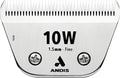 Andis 561460 ceramicEDGE Detachable Wide Blade #10W – Carbon Steel Pet Clipper Blade, Fine Tooth, Professional Grooming Performance