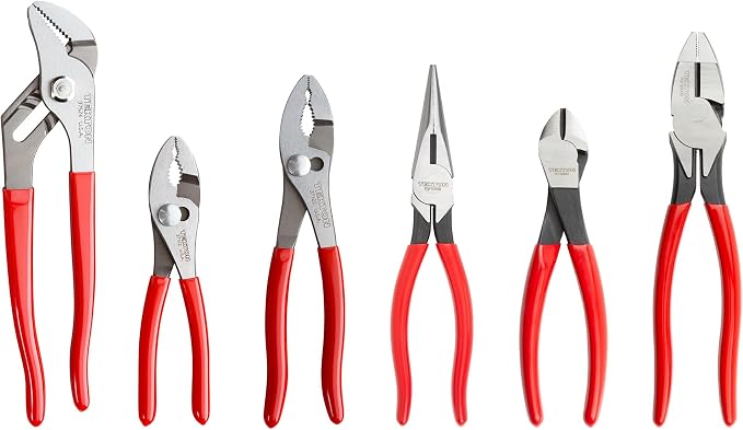 TEKTON Mixed Pliers Set, 6-Piece | PLR99020