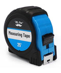 Mr. Pen- Retractable Tape Measure 25 ft, Light Blue, Easy Read, Steel Retractable Measuring Tape with Fractions, Ideal for Construction & DIY Projects