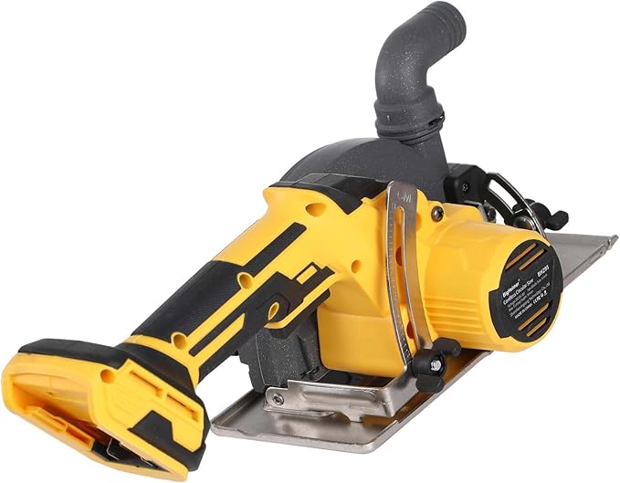 6" Brushless Cordless Circular Saw Compatible with Dewalt 20V Battery (Not Included) - 6900 RPM, Compact & Lightweight- Small Circular Saw for Wood, Soft Metal, Plastic, Tile