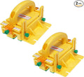 GRR-RIPPER+ Plus by Microjig. Includes SafeRip Kit. Fully Adjustable 3D Push Block for Table Saws, Router Tables, Band Saws, and Jointers, Yellow/Green, 2 Pack