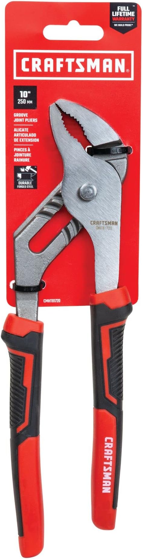 CRAFTSMAN Pliers, Groove Joint, 10 in. (CMHT81720)